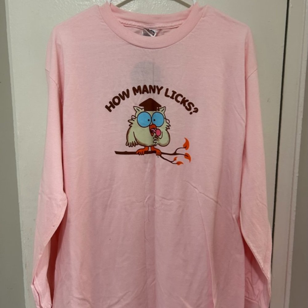 NWT How Many Licks? Tee SZ L